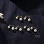 Stud Earrings Ear Jackets With Simulated Pearls, thumbnail 7 of 12