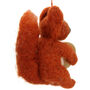 Red Bushy Squirrel Handmade Fair Trade, thumbnail 2 of 7