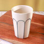 G Decor Colour Arches Handmade And Hand Painted Ceramic Tumblers, Cups And Mugs, thumbnail 5 of 8