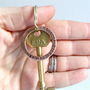 Personalised Family Names Copper Keyring, thumbnail 4 of 5