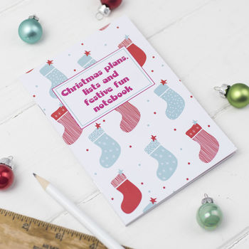 Christmas Plans, Lists And Festive Fun Notebook, 2 of 2