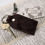 Personalised Heart Leather Key Ring, thumbnail 6 of 8