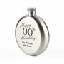 Personalised Happy Number Hip Flask For Birthday, thumbnail 2 of 5