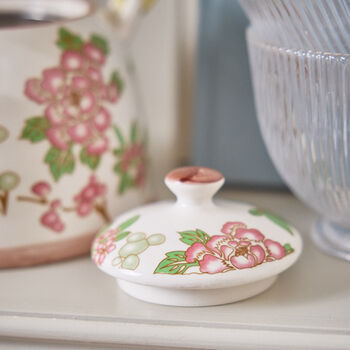 Floral Blooms Ceramic Teapot With Infuser, 5 of 5