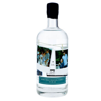 Personalised Photo Snapshot 75cl Gin/Vodka Bottle, 3 of 8