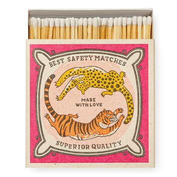 Vintage Inspired Big Cats Luxury Matches, 2 of 4