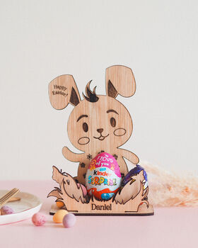 Personalised Easter Bunny Egg Holder, 5 of 10