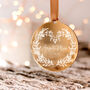 Personalised 1st Christmas As A Couple Decoration, thumbnail 4 of 7