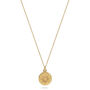 Star Medallion Necklace Gold Vermeil, thumbnail 2 of 6
