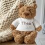 Personalised Bartholomew Bear Large Teddy Soft Toy, thumbnail 1 of 5