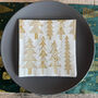Gold Christmas Tree Luncheon Napkins Set Of 20, thumbnail 3 of 5