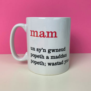 Mam Welsh Definition Mug, 2 of 2