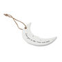 Ceramic Hanger 'Love You To The Moon And Back', thumbnail 3 of 3