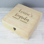 Personalised Keepsake Wooden Box, thumbnail 1 of 2