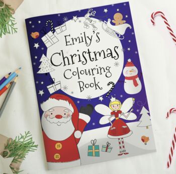 Personalised 'It's Christmas' Colouring Book, 3 of 5