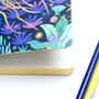 Personalised Monogram Jellyfish A5 Journal Notebook, thumbnail 4 of 8