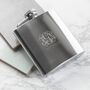 Monogrammed 6oz Hip Flask, thumbnail 2 of 7