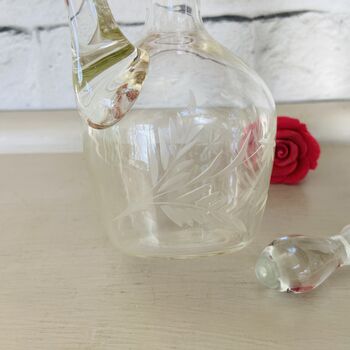 Antique Olive Oil / Vinegar Decorative Bottle ~ 11, 5 of 8