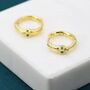 Snake Hoop Earrings In Sterling Silver, thumbnail 6 of 11