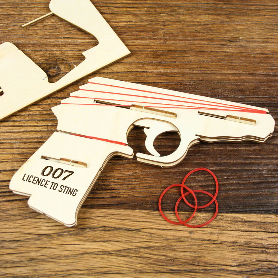 Make Your Own Elastic Band Gun By When I Was a Kid