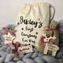 Personalised Filled Baby's First Christmas Eve Bag, thumbnail 8 of 8