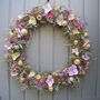 Lavender And Poppy Wreath Home Wall Decoration, thumbnail 2 of 9