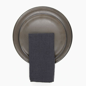 100% Linen Napkins Set Of Two, 6 of 7