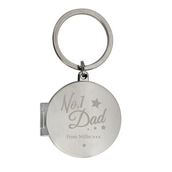 Personalised Dad Photo Keyring, 5 of 5