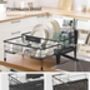 Dish Drainer Rack Extendable Spout Drying Rack, thumbnail 7 of 8