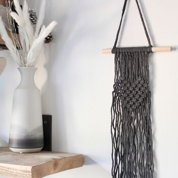 Macramé Heart Wall Hanging, 3 of 11