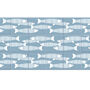 Ocean Shoal Border Tile Grey Blue Large Scale, thumbnail 11 of 12