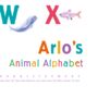 Personalised Illustrated Animals Bright Alphabet Print, thumbnail 4 of 12