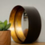 Small Round Black Cylinder Wall Mirror, thumbnail 7 of 10