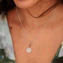 Sterling Silver Number 21 Charm Necklace, thumbnail 1 of 6