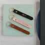 Teachers Gift Personalised Leather Keyring, thumbnail 3 of 8