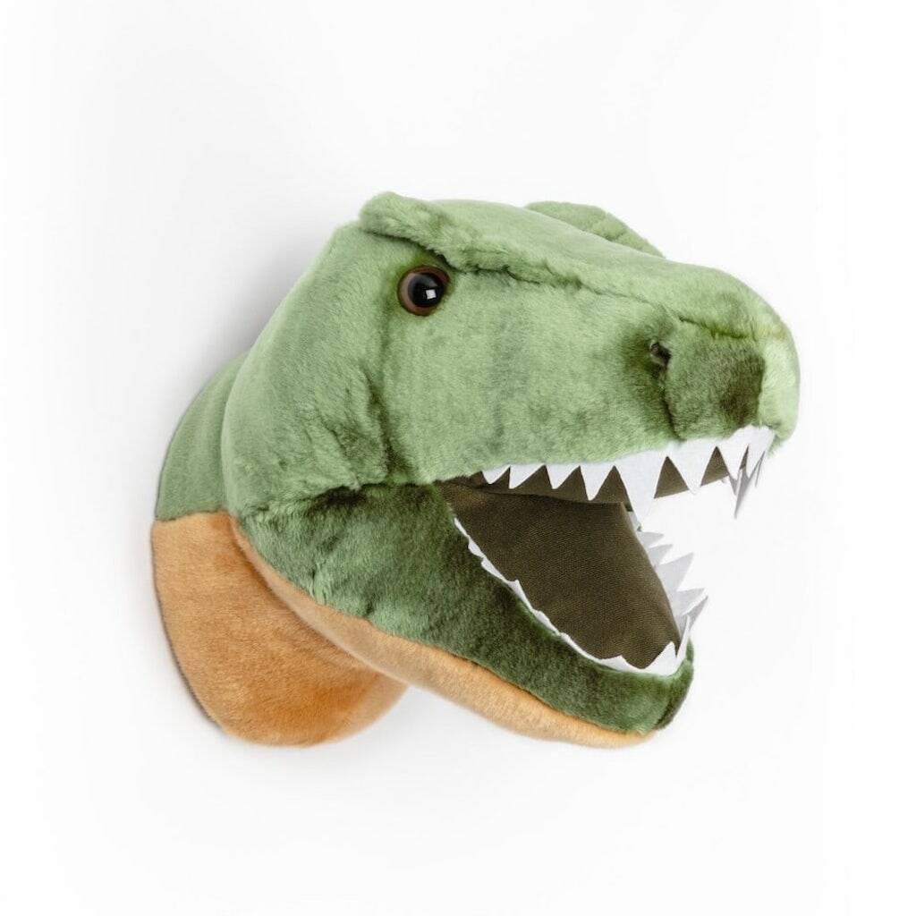 dinosaur trophy mounted head