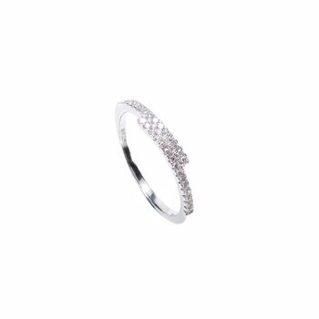 Double Band Stacking Rings, Gold Vermeil 925 Silver, 5 of 8