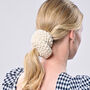 Scrunchie Duo Easy Knitting Kit, thumbnail 1 of 10