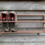 Shoe Shelf, Handmade Copper Shoe Storage, thumbnail 1 of 8