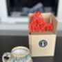 Vanilla Scented Candle In Handmade Porcelain Cup, thumbnail 4 of 5