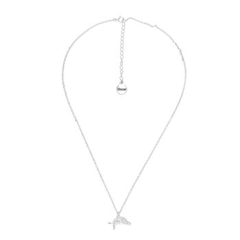 Sterling Silver Tortoise Necklace With Personalisation, 3 of 9
