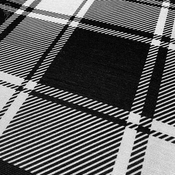 Gingham Cushion Cover With Black And White, 2 of 7