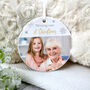 Memorial Photo Ceramic Disc Hanging Decoration Bauble + Gift Box, thumbnail 3 of 6