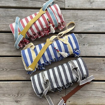 Personalised Soft Cotton Towel And Carrier Strap, Graduation Gift, 6 of 12