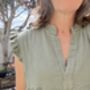 Short Cotton Cheesecloth Dress, thumbnail 4 of 5