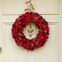 Extra Large Luxury Christmas Roses Wreath, thumbnail 1 of 8
