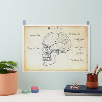 Personalised Inner Workings Of Your Brain Print, 3 of 12