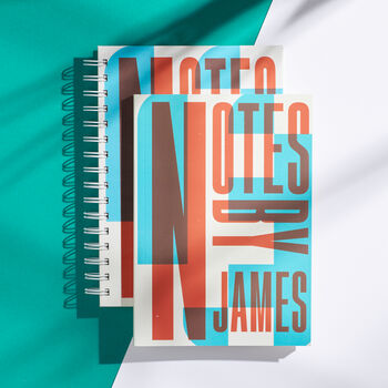Personalised Abstract Notes By Notebook, 6 of 8