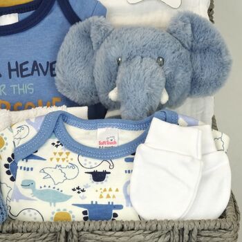 New Baby Boy Roarsome Gift Hamper, 6 of 7