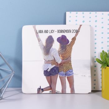 Best Friend Photograph Ceramic Print Letterbox Gift, 5 of 6
